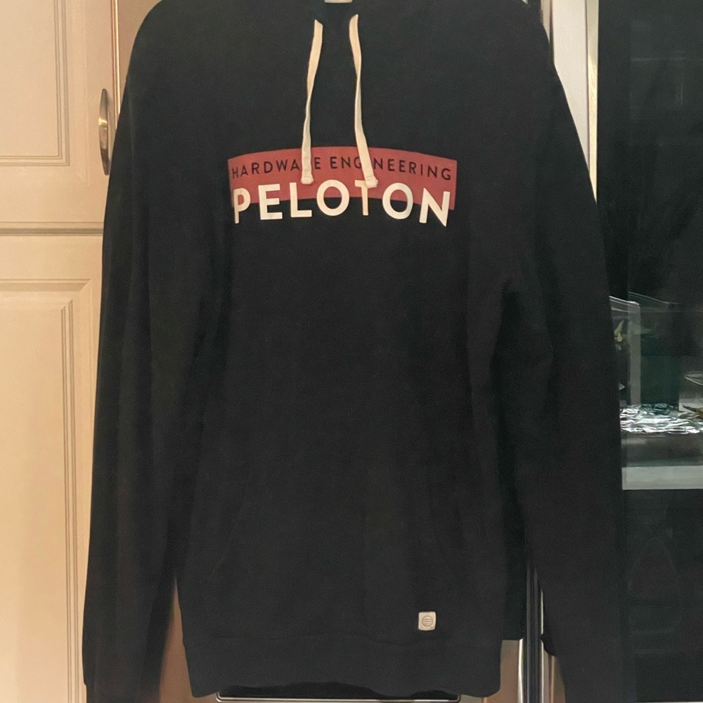 Peloton Logo Black Hoodie Limited